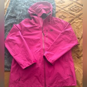 Outdoor Research Fuchsia RainJacket